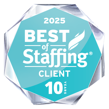 Best of Staffing award - 2025