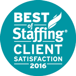 The Best of Staffing Award 2016