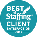 The Best of Staffing Award 2017