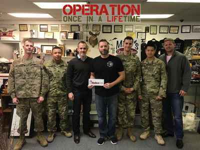 TMF Donates to Operation Once in a Lifetime