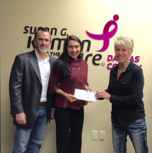 The Medicus Firm Bestows Annual Holiday Charity Gift to Komen Foundation